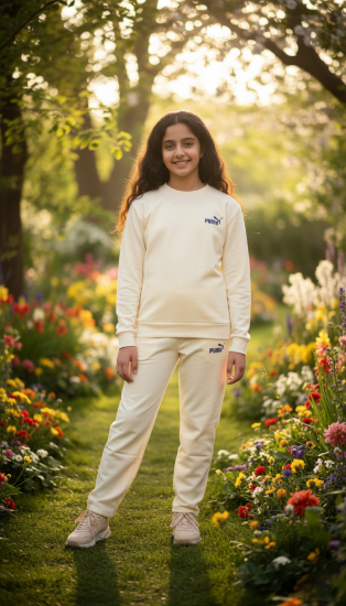 صورة طقم ربيعي سكري ولادي وبناتي من pu